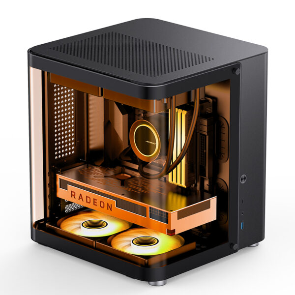 VỎ CASE PC JONSBO TK-1 BLACK - Ảnh 2