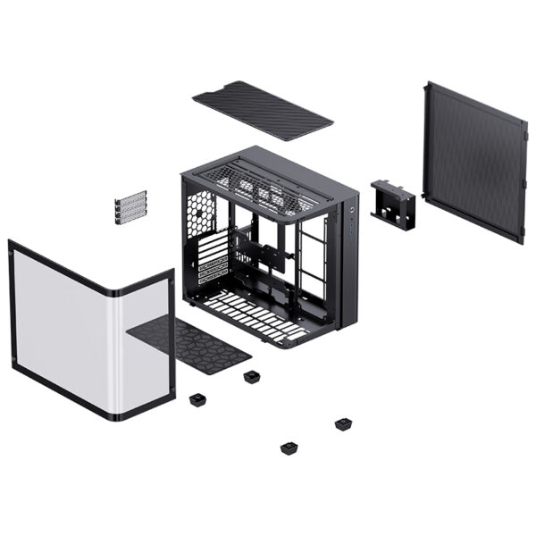 VỎ CASE PC JONSBO TK-3 BLACK - Ảnh 27