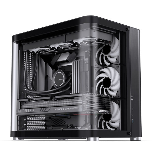 VỎ CASE PC JONSBO TK-2 BLACK - Hình ảnh 29