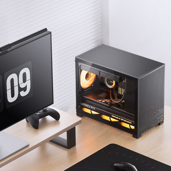 VỎ CASE PC JONSBO D32 PRO BLACK - Hình ảnh 4