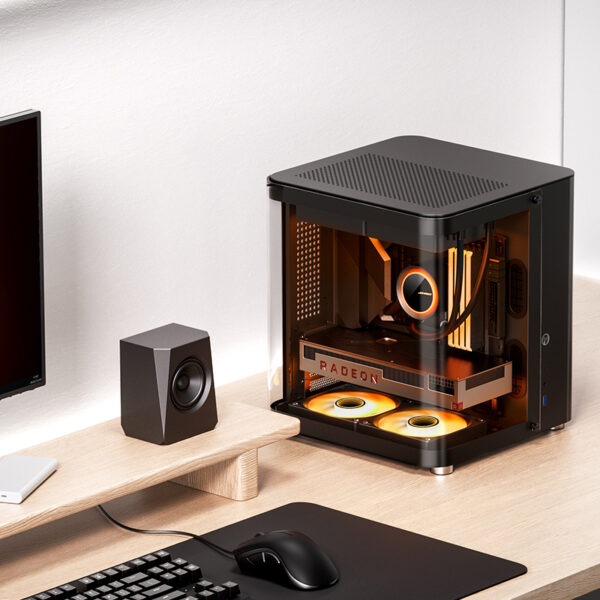 VỎ CASE PC JONSBO TK-1 BLACK - Ảnh 3