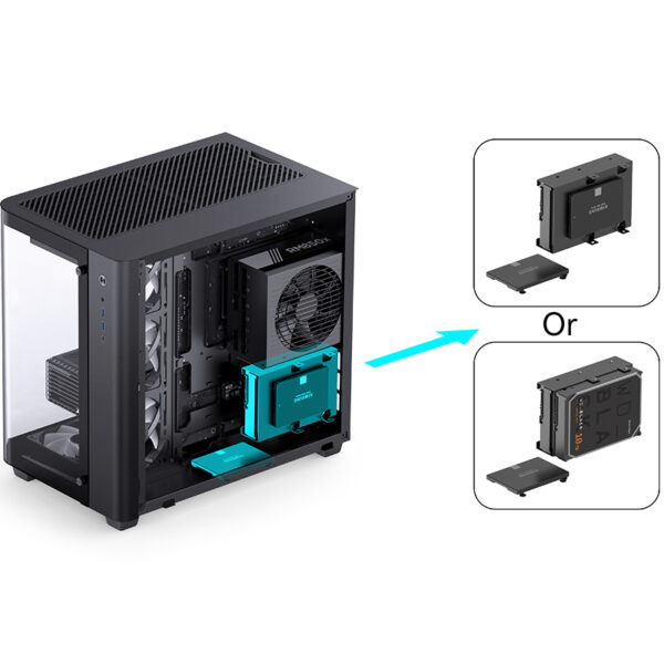 VỎ CASE PC JONSBO TK-3 BLACK - Ảnh 30