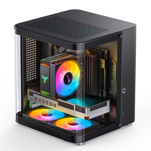 VỎ CASE PC JONSBO TK-1 BLACK - Ảnh 4