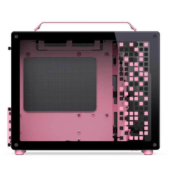 VỎ CASE PC M-ATX JONSBO Z20 PINK BLACK - Ảnh 4