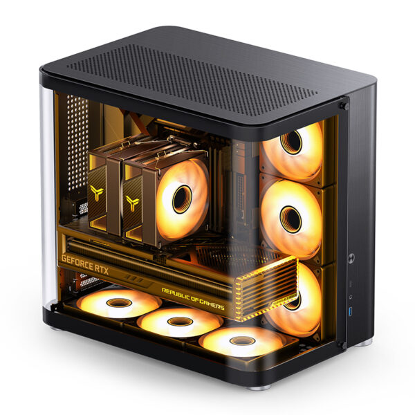 VỎ CASE PC JONSBO TK-2 BLACK - Hình ảnh 5