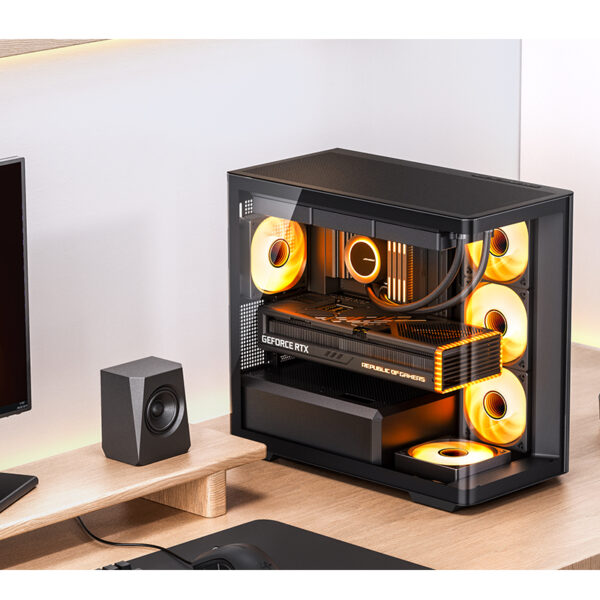 VỎ CASE PC JONSBO D300 BLACK - Hình ảnh 6