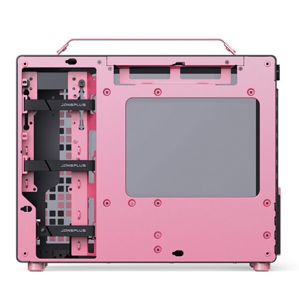 VỎ CASE PC M-ATX JONSBO Z20 PINK BLACK - Ảnh 9