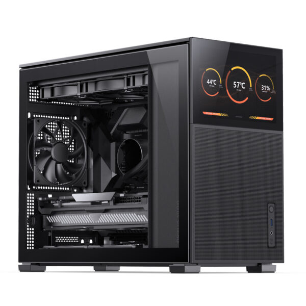 VỎ CASE PC JONSBO D31 MESH SCREEN BLACK - Hình ảnh 12