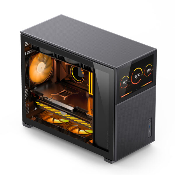 VỎ CASE PC JONSBO D31 MESH SCREEN BLACK - Hình ảnh 2