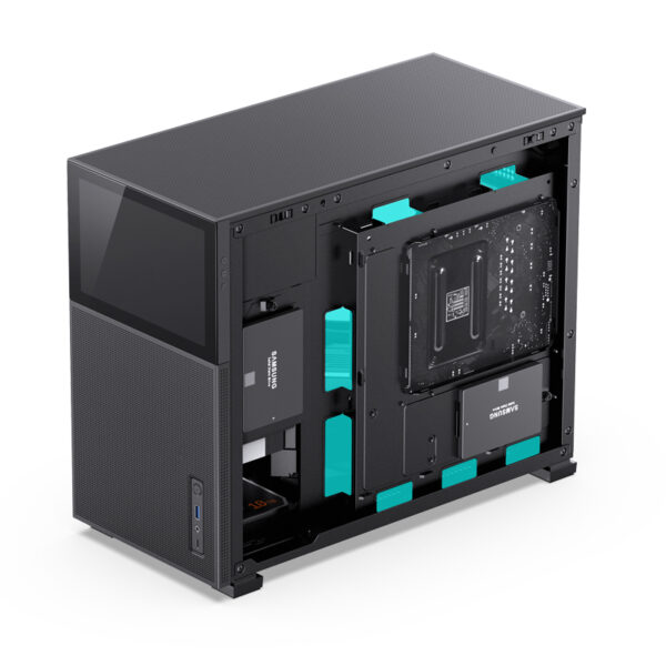 VỎ CASE PC JONSBO D31 MESH SCREEN BLACK - Hình ảnh 25