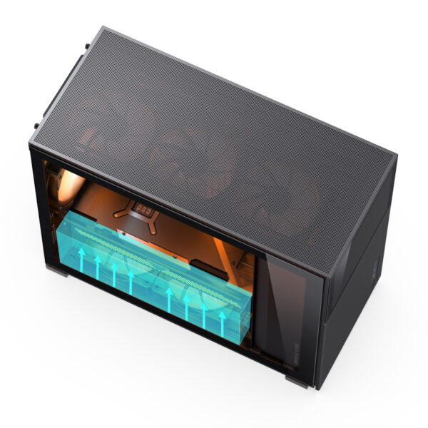VỎ CASE PC JONSBO D31 MESH SCREEN BLACK - Hình ảnh 28