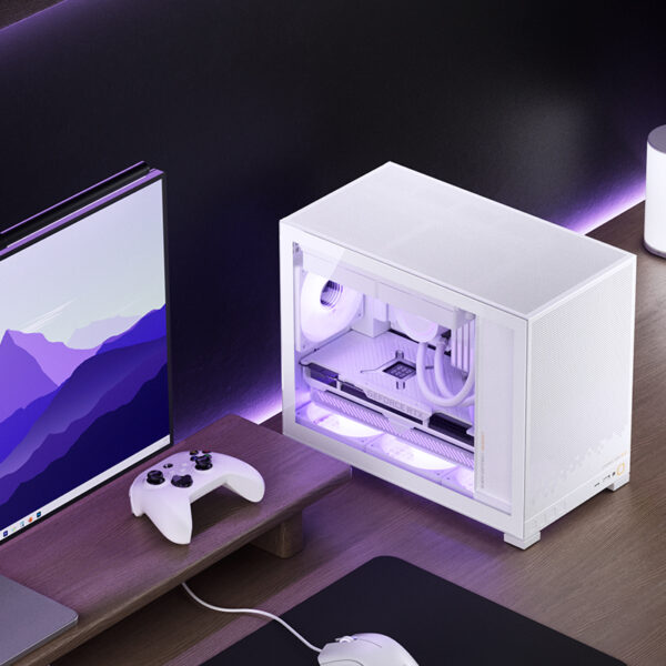 VỎ CASE PC JONSBO D32 STD WHITE - Hình ảnh 3