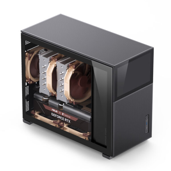VỎ CASE PC JONSBO D31 MESH SCREEN BLACK - Hình ảnh 3