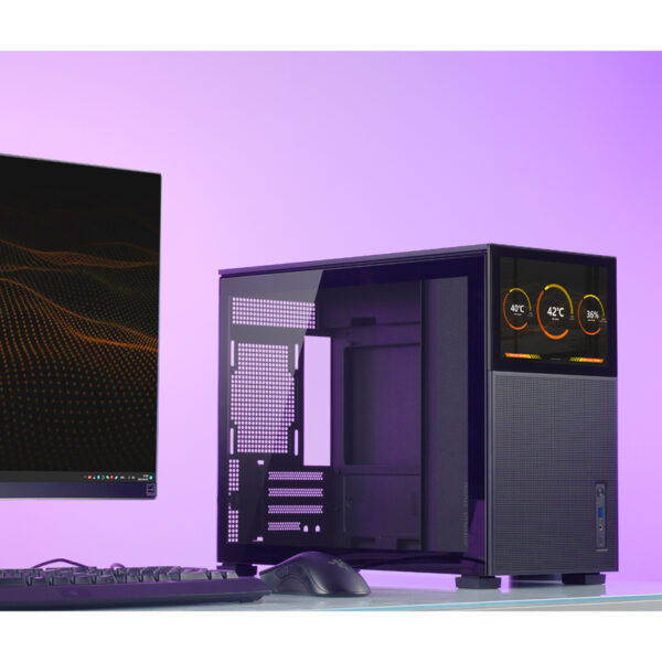VỎ CASE PC JONSBO D31 MESH SCREEN BLACK - Hình ảnh 36