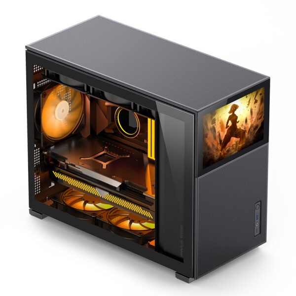 VỎ CASE PC JONSBO D31 MESH SCREEN BLACK - Hình ảnh 38