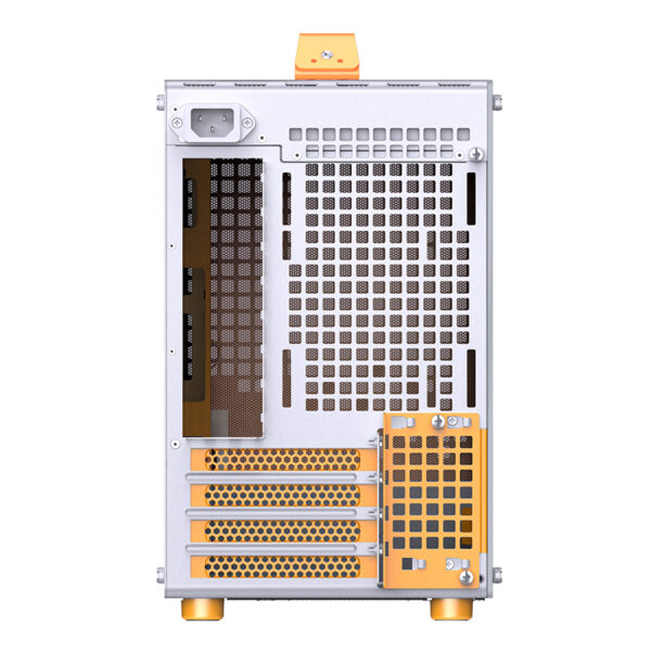 VỎ CASE PC M-ATX JONSBO Z20 ORANGE WHITE - Hình ảnh 6