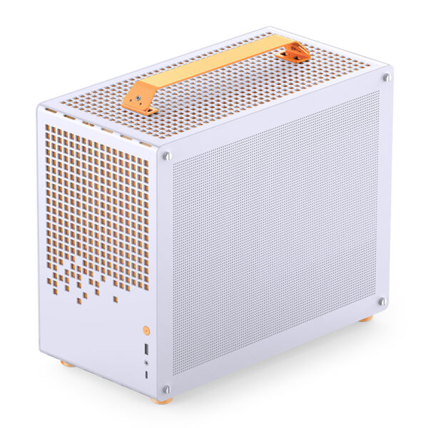 VỎ CASE PC M-ATX JONSBO Z20 ORANGE WHITE - Hình ảnh 7