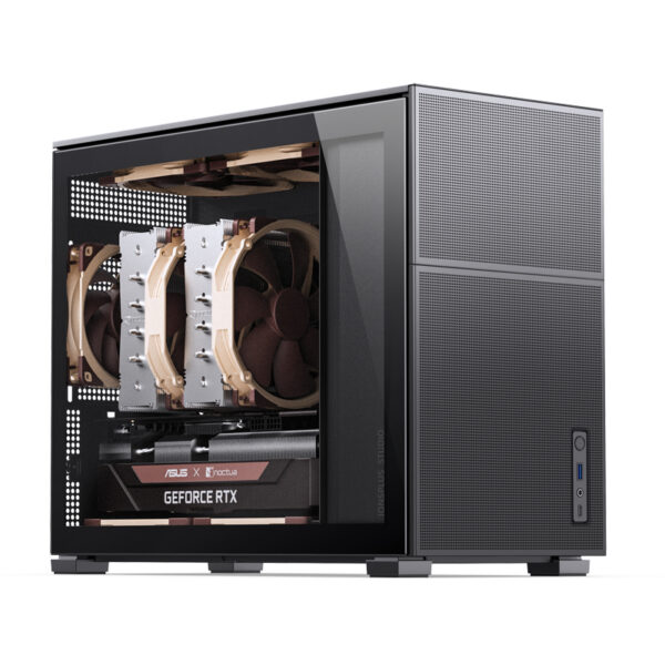 VỎ CASE PC JONSBO D31 MESH MINI TOWER M-ATX (BLACK) - Hình ảnh 3