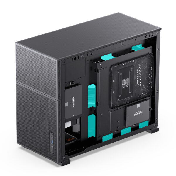 VỎ CASE PC JONSBO D31 MESH MINI TOWER M-ATX (BLACK) - Hình ảnh 21