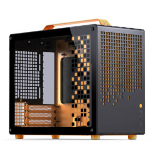 VỎ CASE PC M-ATX JONSBO Z20 MINI TOWER M-ATX ORANGE BLACK