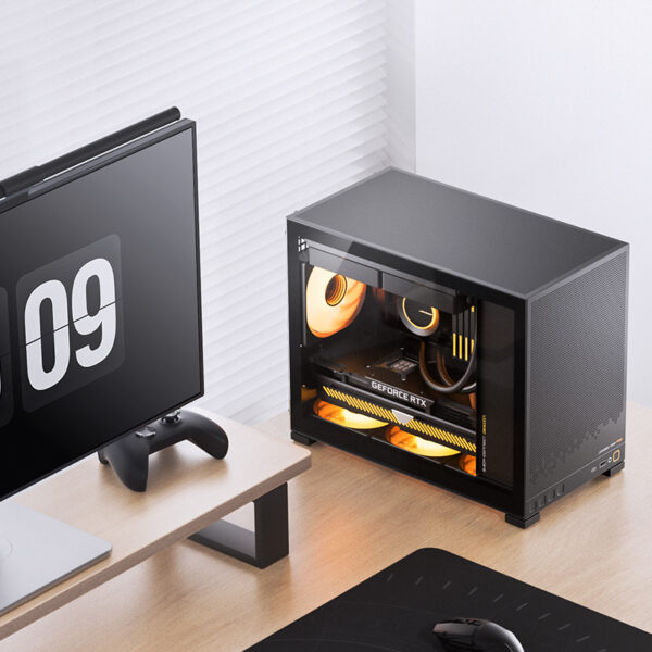 VỎ CASE PC JONSBO D32 STD BLACK - Hình ảnh 3