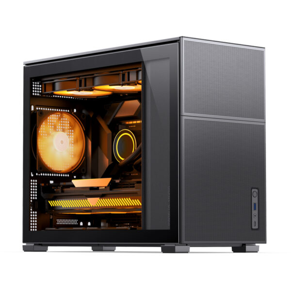 VỎ CASE PC JONSBO D31 MESH MINI TOWER M-ATX (BLACK)