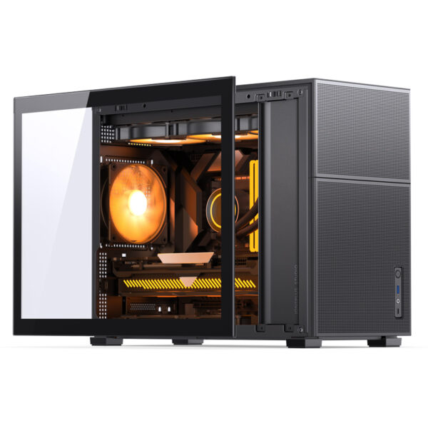 VỎ CASE PC JONSBO D31 MESH MINI TOWER M-ATX (BLACK) - Hình ảnh 7