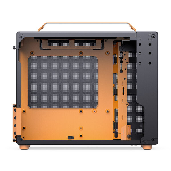 VỎ CASE PC M-ATX JONSBO Z20 MINI TOWER M-ATX ORANGE BLACK - Ảnh 8