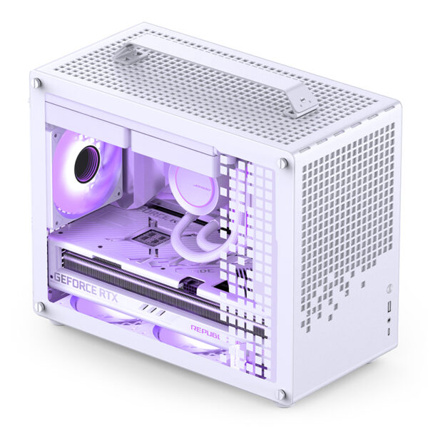 VỎ CASE PC M-ATX JONSBO Z20 MINI TOWER M-ATX WHITE - Hình ảnh 2