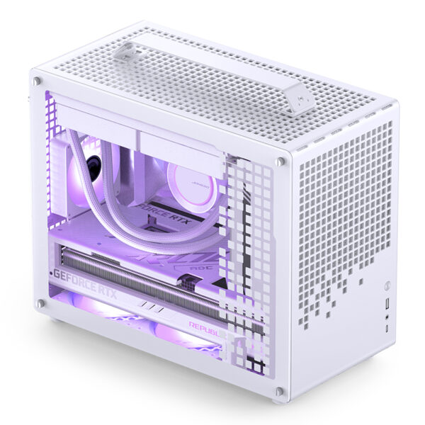 VỎ CASE PC M-ATX JONSBO Z20 MINI TOWER M-ATX WHITE - Hình ảnh 11