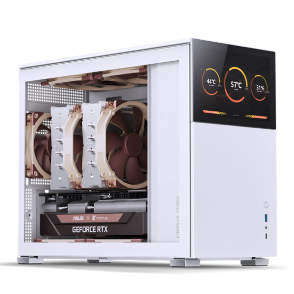 VỎ CASE PC JONSBO D31 STD SCREEN WHITE - Hình ảnh 13