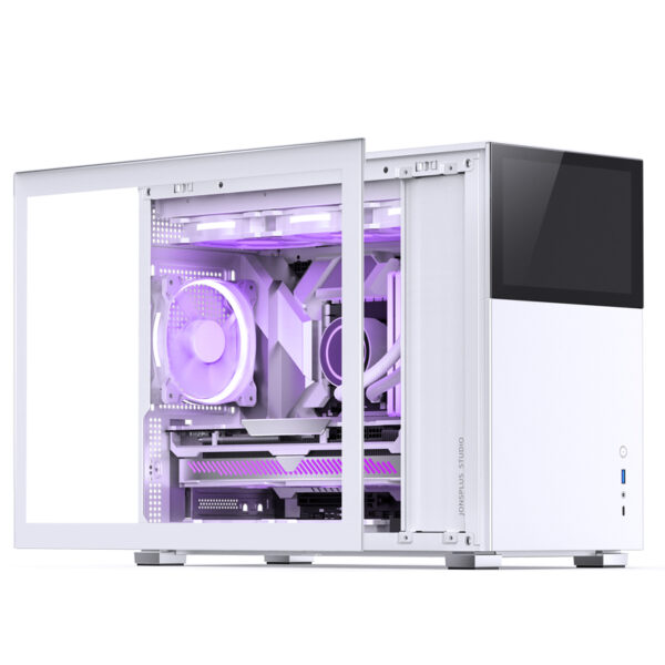 VỎ CASE PC JONSBO D31 STD SCREEN WHITE - Hình ảnh 17