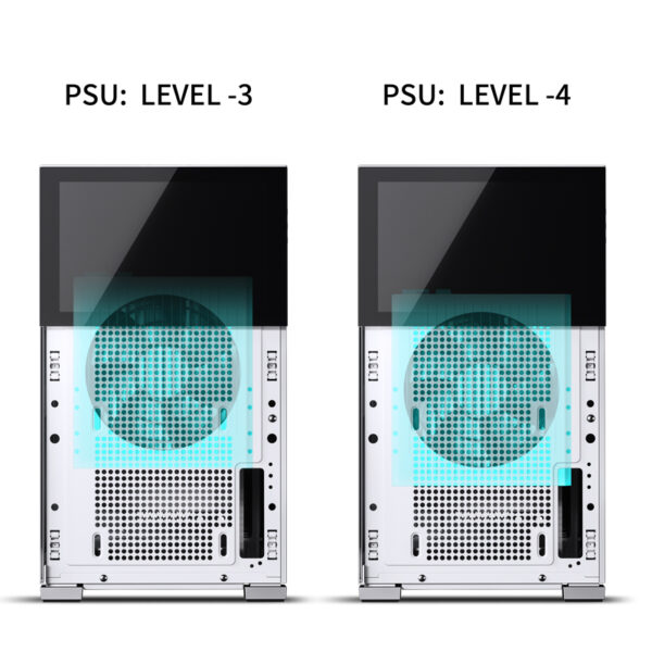 VỎ CASE PC JONSBO D31 STD SCREEN WHITE - Hình ảnh 27