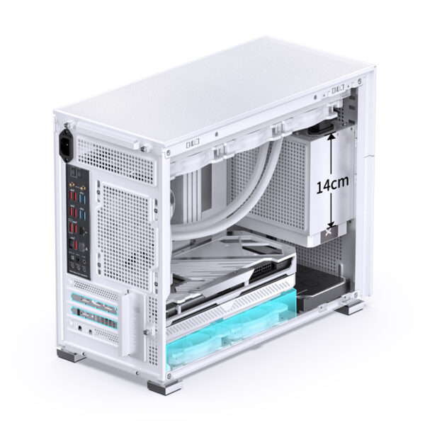 VỎ CASE PC JONSBO D31 STD SCREEN WHITE - Hình ảnh 28