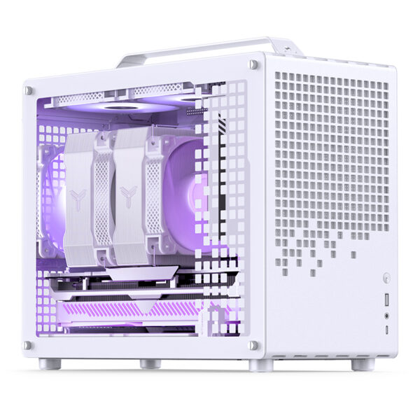 VỎ CASE PC M-ATX JONSBO Z20 MINI TOWER M-ATX WHITE - Hình ảnh 3