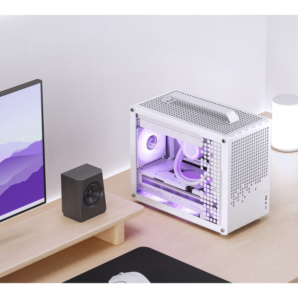 VỎ CASE PC M-ATX JONSBO Z20 MINI TOWER M-ATX WHITE - Hình ảnh 5