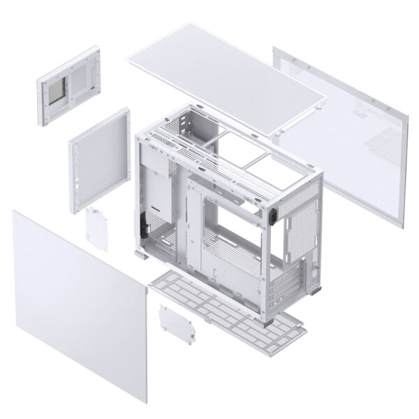 VỎ CASE PC JONSBO D31 STD SCREEN WHITE - Hình ảnh 9