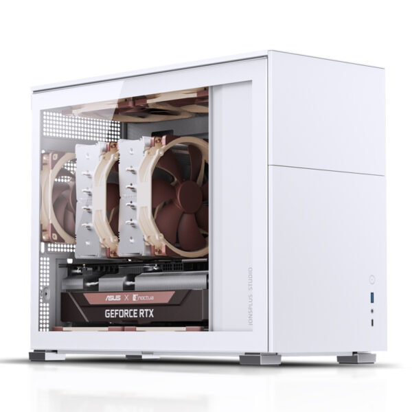 VỎ CASE PC JONSBO D31 STD WHITE - Ảnh 2