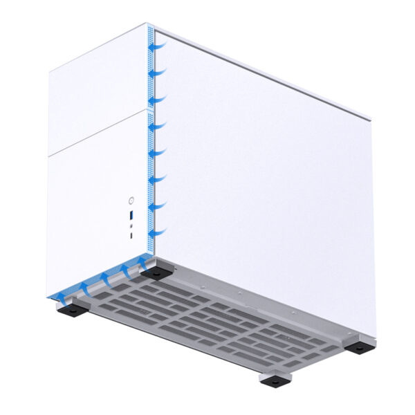 VỎ CASE PC JONSBO D31 STD WHITE - Ảnh 8