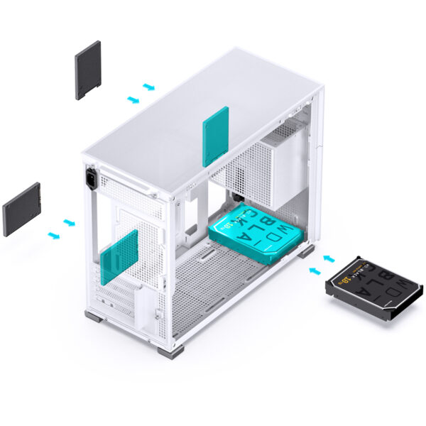 VỎ CASE PC JONSBO D31 STD WHITE - Ảnh 9