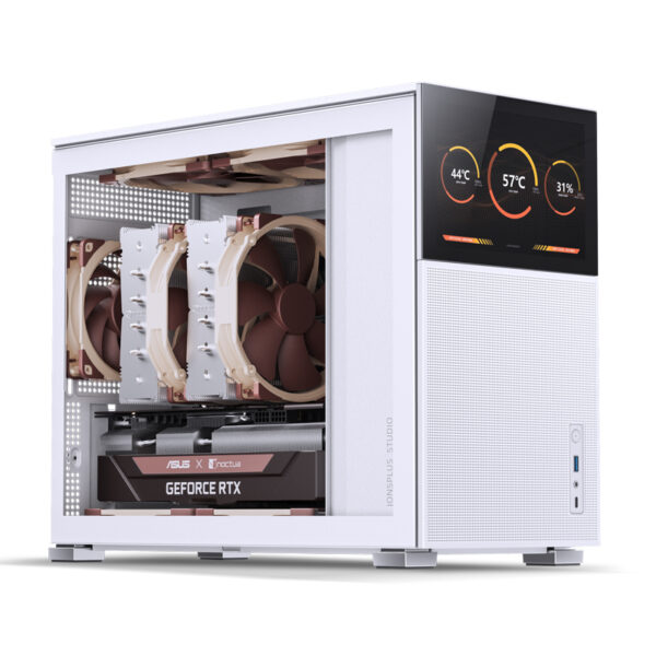VỎ CASE PC JONSBO D31 MESH SCREEN WHITE - Hình ảnh 43