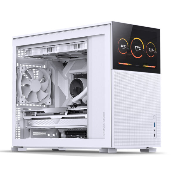 VỎ CASE PC JONSBO D31 MESH SCREEN WHITE - Hình ảnh 42