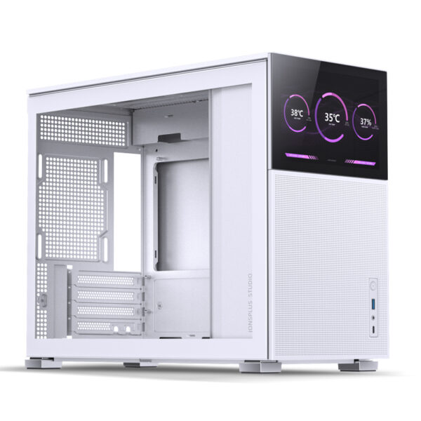 VỎ CASE PC JONSBO D31 MESH SCREEN WHITE - Hình ảnh 39