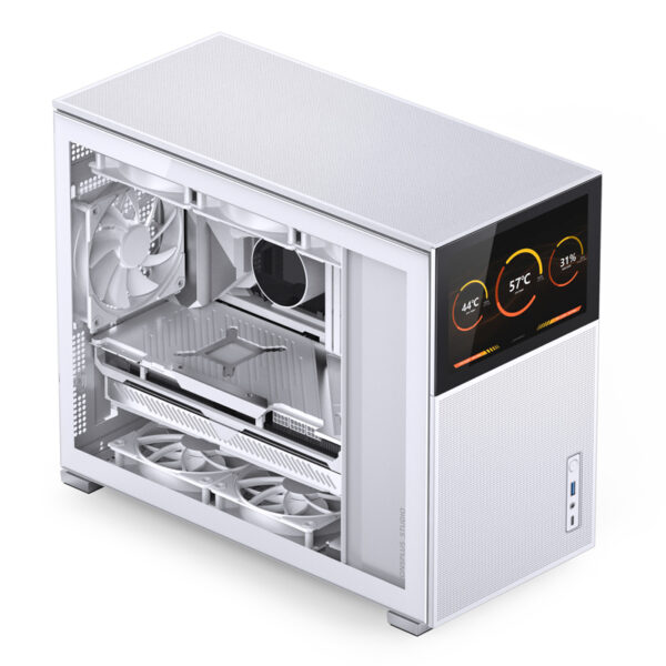 VỎ CASE PC JONSBO D31 MESH SCREEN WHITE - Hình ảnh 35