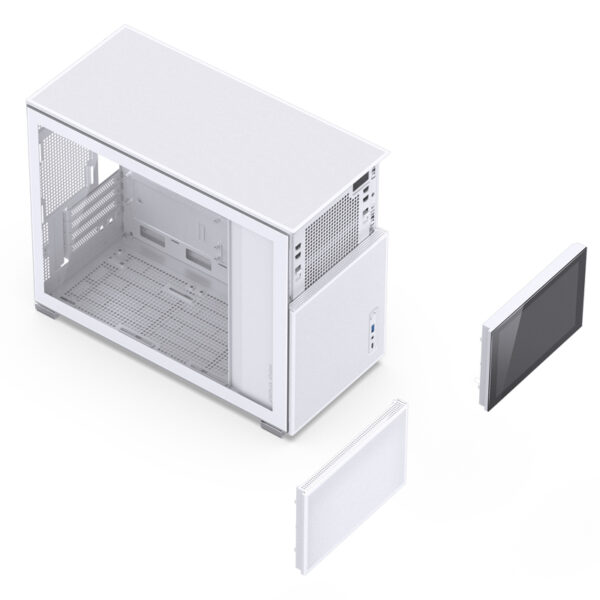 VỎ CASE PC JONSBO D31 MESH SCREEN WHITE - Hình ảnh 32