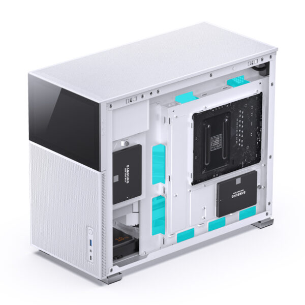 VỎ CASE PC JONSBO D31 MESH SCREEN WHITE - Hình ảnh 24