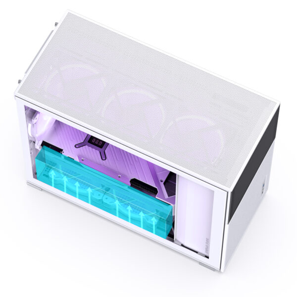 VỎ CASE PC JONSBO D31 MESH SCREEN WHITE - Hình ảnh 21