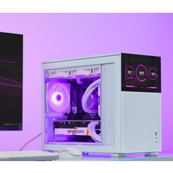 VỎ CASE PC JONSBO D31 MESH SCREEN WHITE - Hình ảnh 9