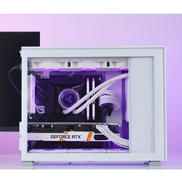 VỎ CASE PC JONSBO D31 MESH SCREEN WHITE - Hình ảnh 7