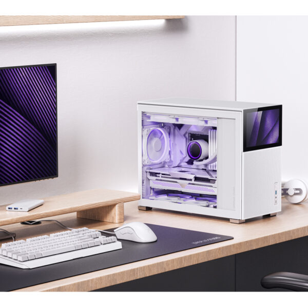 VỎ CASE PC JONSBO D31 MESH SCREEN WHITE - Hình ảnh 49